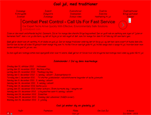 Tablet Screenshot of cooljul.dk